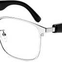 Ai Smart Glasses Bluetooth 5.4 with Translation for Men Women 160+Languages Color-Change Lens Chat GPT Assistant Free App Translator Glasses Meeting,Driver,Travel