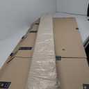 Custom Size Bed Wedge Pillow King Queen Bed Gap Filler for Headboard to Fill The Gap Between Headboard and Mattress, Thick Foam Bolster Pillow, Long Mattress Extender (Beige)