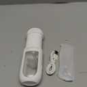 Water Flosser - Waterproof Portable for Teeth Water Dental Flosser Portable Cordless Oral Irrigator 3 Modes 6 Flossing Nozzles, Compact & Light for Travel (White)