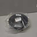 3" Black Round Chimney Cap with Cone Top Stainless Steel Fireplace Chimney Cover Rain Caps for Outside