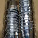 2.1" Galvanized Mini Tin Buckets  24Pcs Silver Metal Buckets with Handle Best for Party Favors, Bridal Shower and Craft Projects (Silver, 2.1")