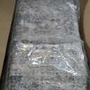 9x12 Grey Beige Washable Area Rug for Living Room, Vintage Print