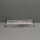 Rustic Wooden Serving Trays Rectangular with Handle,Ottoman Tray for Living Room 16 Inch Long for Serving (whitewashed)