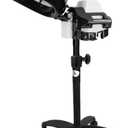 Professional Standing Hooded Hair Steamer for deep Scalp Conditioning, Adjustable time and Temperature Settings with Dry-Run Protection,Salon Station spa Equipment, Suitable for Home and Barbershop use