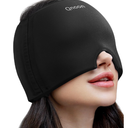 Migraine Relief Cap, Headache Relief Cap Mask Products, Cooling Odorless Gel Ice Head Wrap for Tension, Stress, Hangover & Puffy Eyes (Blue)