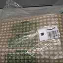 YDKGL Long Kitchen Runner Rugs Kitchen Mat Non Slip Washable, Super Absorbent Soft Chenille Braided Kitchen Mats for Floor, Rubber Backing Kitchen Floor Sink Standing Mat, Easy Clean, Brown 24"x71"