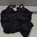 Blooming Jelly Womens One Piece Swimsuits Tummy Control Swim Dress Plus Size Twist Front Bathing Suit (XX-L, Black)