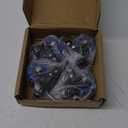 Stem Caster Wheels 2 inch Heavy Duty, Swivel Threaded Stem Mount Casters Set of 4 with American Size UNC 1/4"-20 x 1