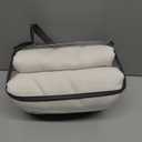 Cream Beige Linen Curtains 84 Inches Long for Living Room Bedroom Neutral Boho Farmhouse Bronze Grommet Ring Top Privacy Light Filtering Non-See-Through Floor Ceiling Linen Drapes 84 Length 2 Panels