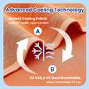 Topcee Cooling Blanket (90"x90"Queen Size) for Night Sweats Absorbs Heat to Keep Adults Cool on Warm Nights, Q-Max 0.5 Cooling Blankets for Hot Sleepers, Ultra-Cool Lightweight Blanket for Bed
