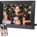 Frameo 10.1 Inch WiFi Digital Picture Frame with 32GB Storage,1280 * 800P IPS HD Touch Screen,Send Photos/Videos from Your Phone Anywhere, Photo Gifts for Parents and Grandparents
