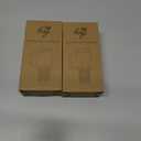 2 x Silicone Metallic Glitter Boot for Stanley 40oz Quencher H2.0 FlowState Tumbler & Adventure Tumbler (Bronze)