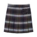French Toast School Uniform Girls Plaid Pleated Two-Tab Scooter, Size Youth 5
