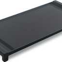 Upgraded WB31X24738 Griddle Replacement for GE Gas Stove, WB31X24998 Cast Iron Center Pan for Gas Range Parts Stove Top Pan Griddle Cooktop, 19.5" x 9.5"
