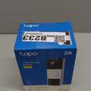 Tapo 2K Wireless Smart Video Doorbell with Chime - 160 Ultra-Wide View, Person Detection, Ring Call, 2-Way Audio, Subscription-Free Local Storage/Optional Cloud, Motion Only Alert, Works with Alexa, D210