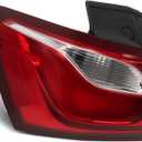 Driver Side Tail Light Assembly Compatible with 2018-2021 Equinox LTZ/RS/Premier Rear Brake Lamp Taillight 84769837 (Left)