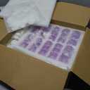 Domensi 60 Pcs 1oz Glass Jars with Lids Bulk Salve Tins Winter Cream Container Small Glass Cosmetic Jars for Travel Lip Balm with Inner Liners for Lotion Sample Cream(Light Purple, White Lids)