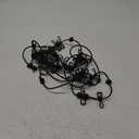 2 Pack Camping Clothesline Portable 12 Clothespins, Black Camping Accessories Travel Clothesline for Outdoor Indoor, Retractable Clothes Line Elastic Clothesline for Camper Hotel Room