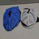 Mepase 12 Pieces Fracture Walking Boot Cover, Reusable Waterproof Non-Skid Foot Brace Cover for Walking Boot Cast Rain, Black Gray Blue(12.6 x 4.72 Inches) (Large)