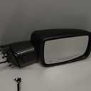 Right Passenger Side Mirror Compatible with 2013-2018 Dodge Ram 1500 2500 3500 Mirrors with Heated Tuning LED Signal Puddle Lamp Power Fold Textured Black(9+2Pins)