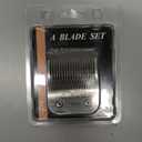 Detachable Pet Dog Grooming Clipper Ceramic Blades,Compatible with Size 3-3/4FC Cut Length 1/2"(13mm),Compatible with Oster A5,Wahl KM10 Series Clippers