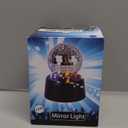 360 Degree LED Strobe Light, Disco Party Rotating Lamp DJ Flashing Stage Lights Police Car Beacon Siren Strobe Light with Switch Control for Home Room Dance Parties Birthday (COLOR:Green 1Pc)