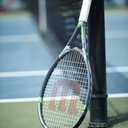 Wilson Tour Slam Adult Recreational Tennis Racket - Grip Size 4 - 4 1/2", Grey/Green