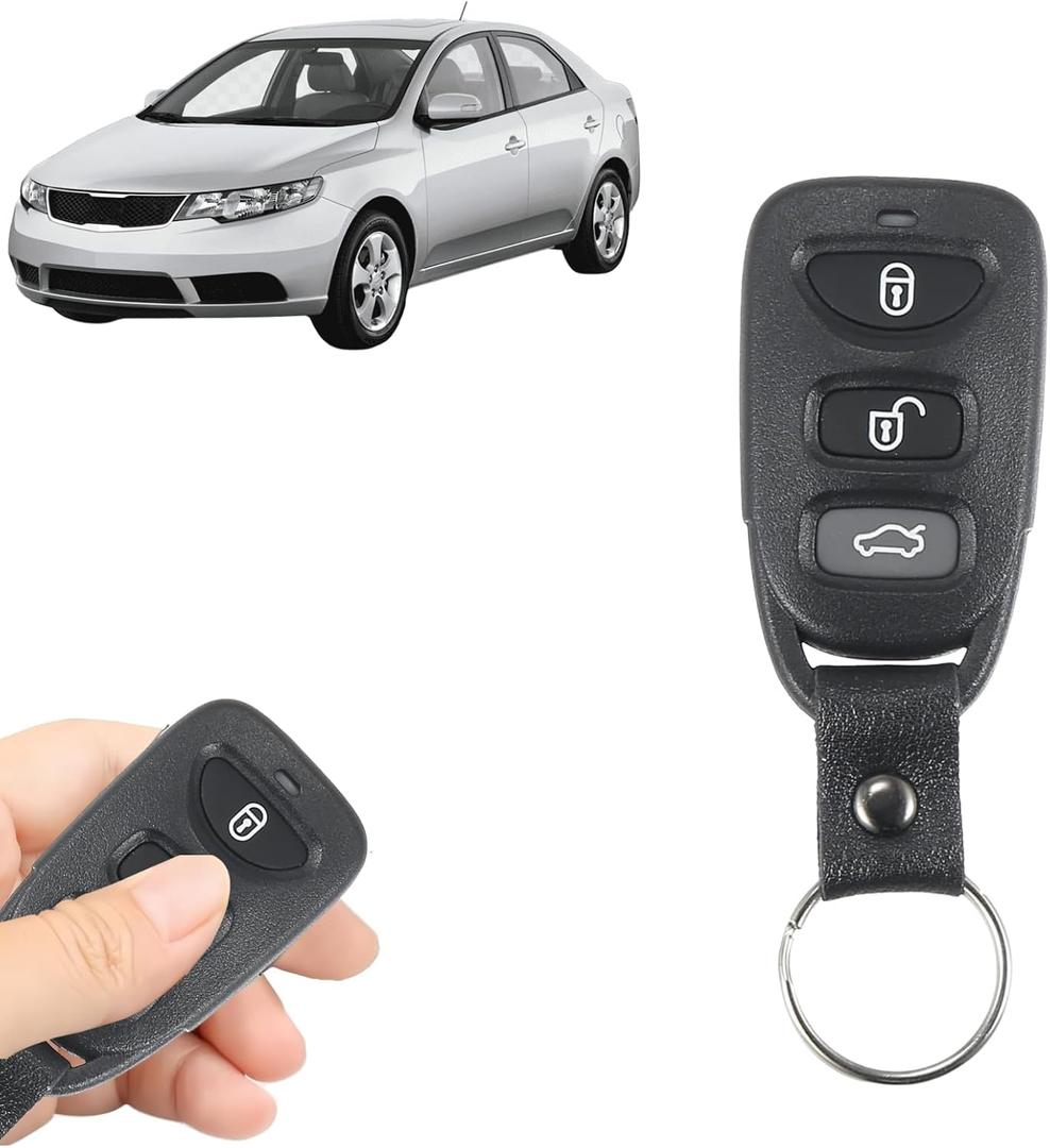 Replacement Keyless Entry Remote Car Key Fob 4-Button FSK Car for Kia Forte 2010-2013 Compatible with PINHA-T008 315MHz Smart Proximity Key for OEM Part 95430-1M100 Secure Wireless Remote