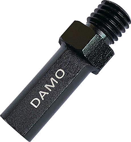 DAMO Core Drill Bits Adapter 5/8"-11 Male to 1/2" Triangle Shank for Electric Hand Drills for Diamond Core Drill Bit Hole Saw