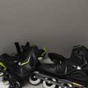 Rollerblade RB XL Men's Adult Fitness Inline Skate, Black and Lime, High Performance Inline Skates (16)