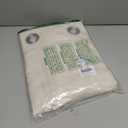 NICETOWN Natural Linen Curtains 84 inch Long 2 Panels Set, Grommet Top Thick Linen Burlap Semi Sheer Vertical Drapes Privacy Assured with Light Filtering for Bedroom/Living Room, W55 x L84