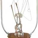 Pack of 2, Sylvania 18321 25-Watt Clear Tubular Double Contact Bayonet Base Incandescent T8 Bulb