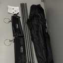 LINCO Lincostore Backdrop Stand for Parties Kit 10x7 ft Adjustable Back Drop Photography Studio Photo Background Support System with Clamps, Sand Bag, Carrying Bag 4172 4174 (10x7 ft)