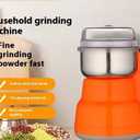 Pet Food Grinder Pro,Stainless Steel Dog Kibble & Fresh Food Maker,Multifunctional Smash Machine for Homemade Dog/Cat/Rabbit Food,Electric Seasoning & Coffee Grinder, Easy-Clean Design (300W)