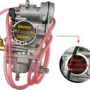 Carburetor for Yamaha YFZ450 YZ450F (2004-2009) YZ400F WR450F WR426F WR400F FCR MX 39mm ATV Quad Carb