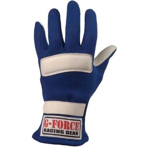 G-Force 4101XSMBU G5 Blue X-Small Junior Racing Gloves