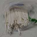 Bright Creations 200 Pack 8 Inch Cake Pop Sticks - Long White Paper Lollipop Sticks for Cookies, Candy, Desserts, Cake Balls, Rice Crispy Treats