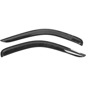 Tape On Window Visors Fits for 1997-2004 Dodge Dakota 2Dr Only, Side Auto Window Wind Deflectors, Ventshade, Rain Guards for Cars/Trucks