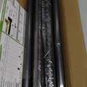 Black Curtain Rods, Room Darkening Rod for Windows 48 to 90 Inches(4-7.5Ft), Wrap Around Curtain Rods, Heavy Duty Blackout Drapery,Modern Decorative Window Treatment Rod, Matte Black