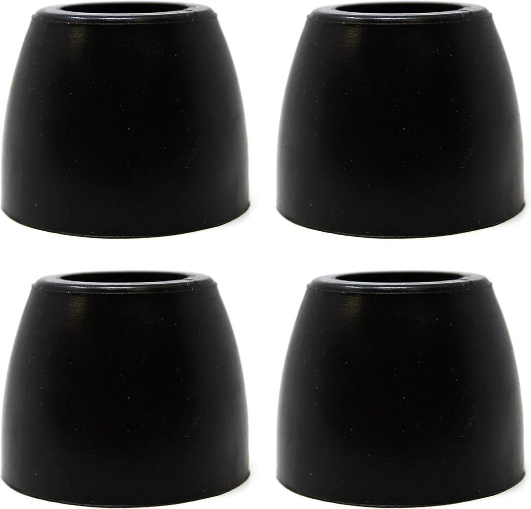 4-Pack Cargo Trailer Truck Replacement ramp Door Rubber Bumper Stop Cone 2" Tall