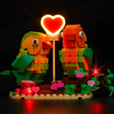 Hilighting Upgraded LED Lighting Kit for LEGO 40522 (Lovebirds) – Model P61301