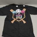 Baseball 10 Year Old Ice Cream Drip 10th Birthday Number 10 T-Shirt S