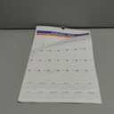 2026 Wall Calendar - January 2026 - December 2026, 12 Monthly Hanging Calendar, 2026 Planner, Size 11" x 17", Spiral Binding, Holidays, Julian Dates, Large Blocks, Twin-Wire Binding, Hanging Hook (Blue and White)