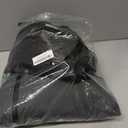TIDEWE Rain Suit, Waterproof Breathable Lightweight 2 Pieces Rainwear (Black, L)
