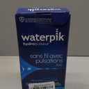 Waterpik Cordless Pulse 3100 Rechargeable Portable Water Flosser for Teeth, Gums, Braces Care and Travel with 2 Flossing Tips, Waterproof for Shower Use, ADA Accepted, WF-20 White