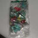 Christmas Candle Ring Wreaths Poinsettia Berries Pinecones Candle Ring Holder for Christmas Table Centerpiece Window Chair Wall Dcor (Light Blue)