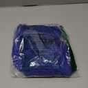 LYANER Women's Crewneck Short Sleeve Tunic Top Loose Flowy Irregular Hem Blouse (Medium, Royal Blue)