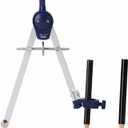 Mr. Pen- Compass for Geometry, Compass with Pencil, Compass Drawing Tool, Drawing Compass, Math Compass, Drafting Tools, Drawing Tools, Geometry Compass, Circle Drawing Tool (Silver)