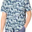 Amazon Essentials Slim-Fit Men's Short Sleeve Button Down Shirt (XXL)