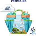 BLUEY Gardening Set | Quality Garden Tool Kit for Kids and Toddlers | Includes Watering Can, Gloves, Two Shovels, Rake and Tote Bag